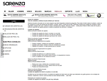 Tablet Screenshot of guias.sarenza.es